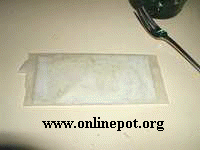 After evenly pressing for approximately 45 seconds, on and off - not consistent pressure